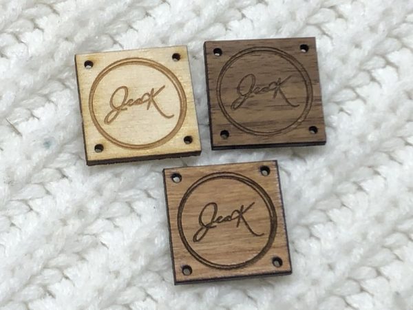 Étiquettes bois carrées – Image 6